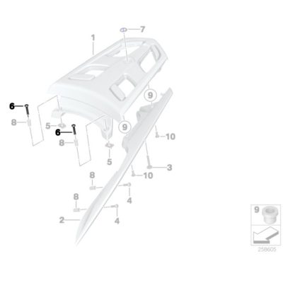 Tornillo de cabeza ovalada - M6X35 Mk