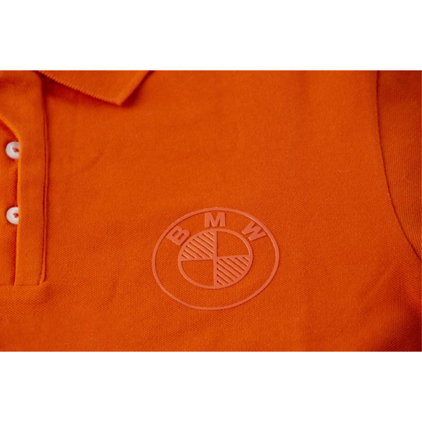 Camiseta Polo Naranja BMW Para Caballero