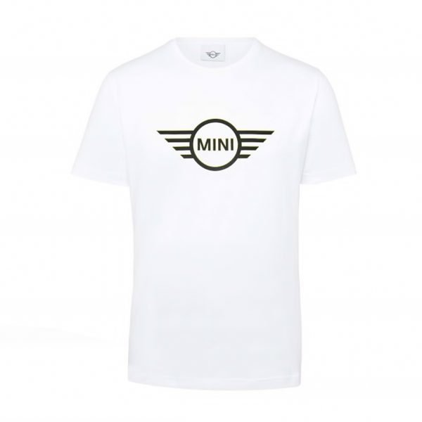 Camiseta Blanca Logo Two-Tone MINI Para Dama